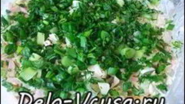 салат гнездо глухаря