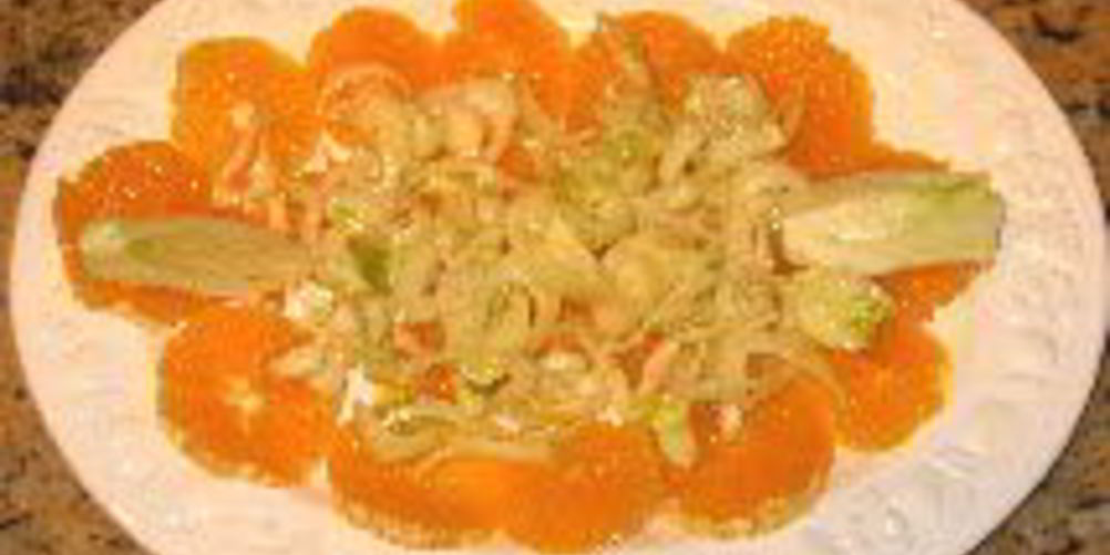 Рецепт салата из апельсинов и фенхеля