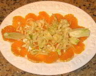 Салат из апельсинов и фенхеля