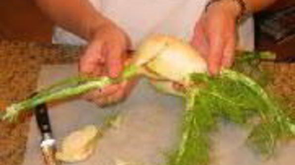 салат из апельсинов и фенхеля