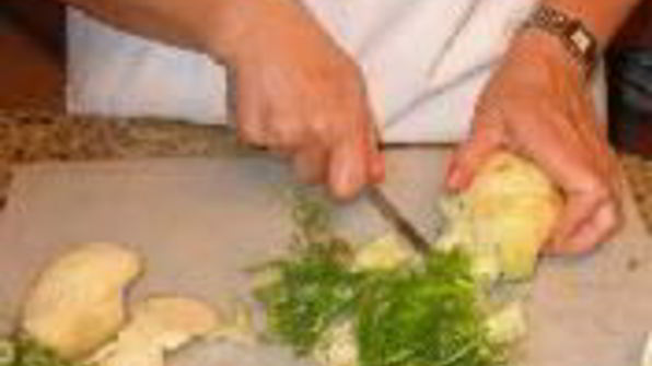 салат из апельсинов и фенхеля