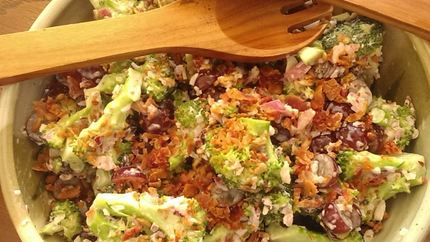 Салат из брокколи