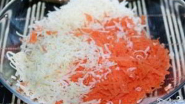 салат из моркови и сыра