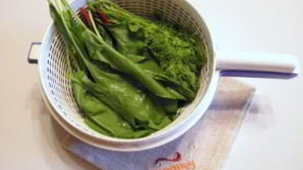 салат из щавеля