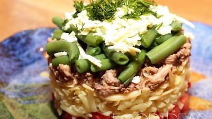 Салат из стручковой фасоли