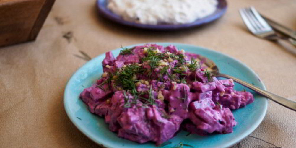 Рецепт салата из свеклы