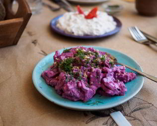 Салат из свеклы