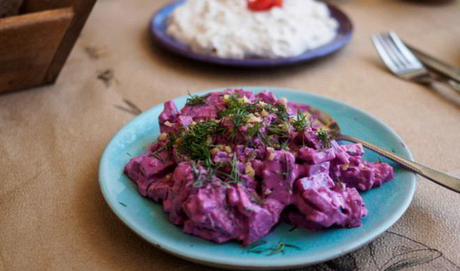Салат из свеклы