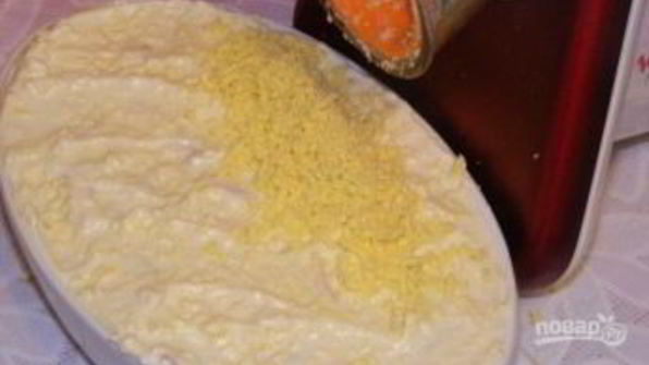 салат крабы в шубе