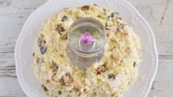 салат леший с курицей