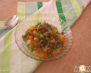 Салат Лесная опушка