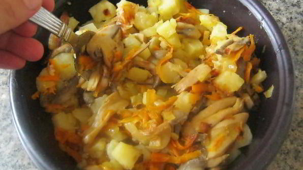 салат лесная опушка