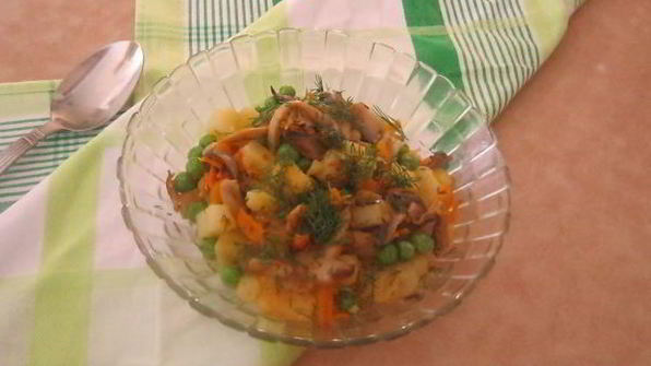 салат лесная опушка