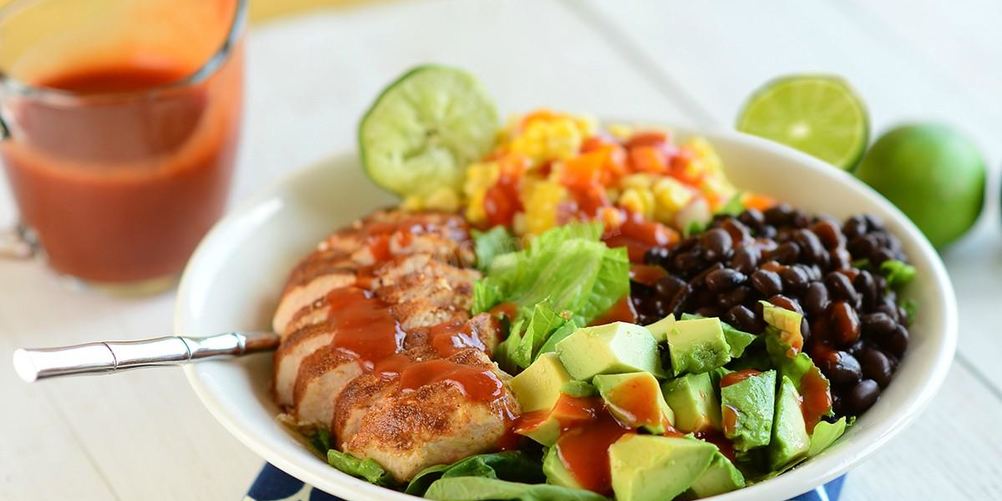 Рецепт салата мексиканского с курицей