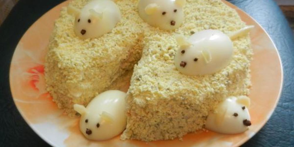 Рецепт мимозы mouse