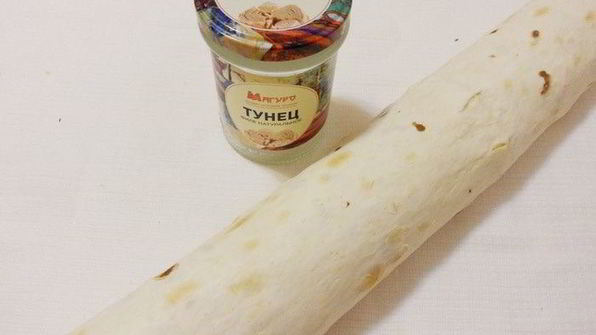 мимоза в лаваше