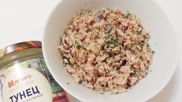 мимоза в лаваше