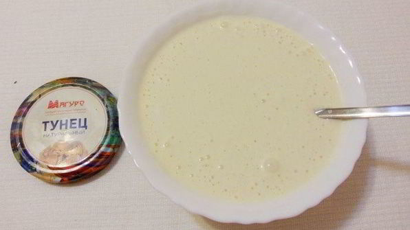 мимоза в лаваше