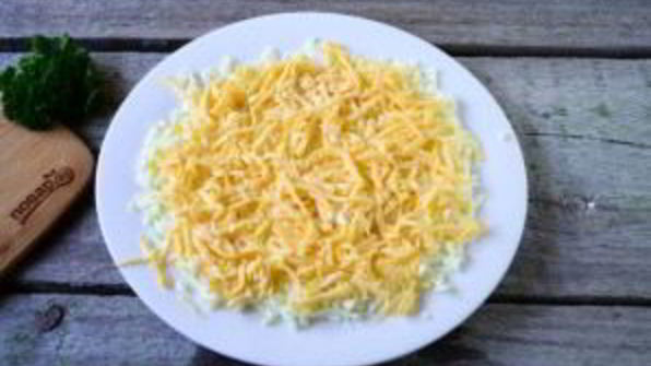 салат мимоза классический слоеный