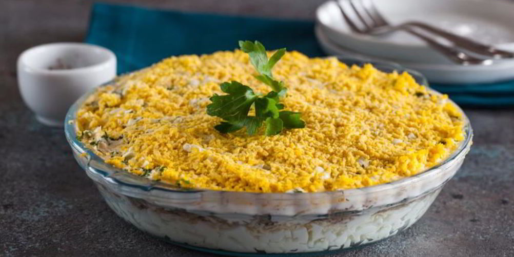 Рецепт салата мимоза классический