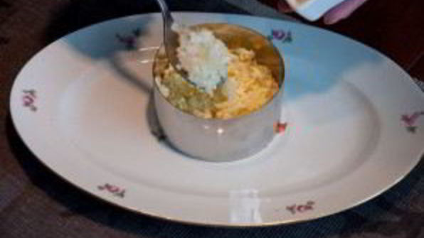 салат мимоза с крабовыми палочками