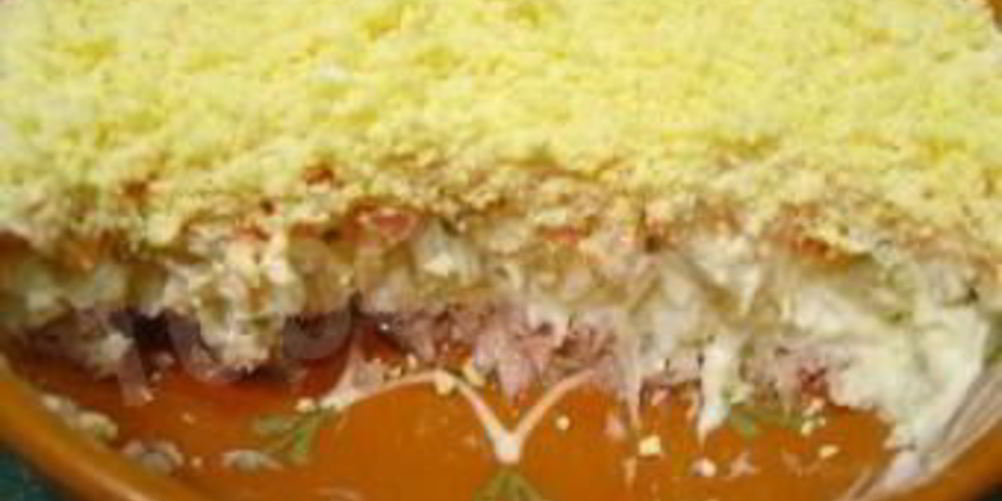 Рецепт салата мимоза с плавленым сыром