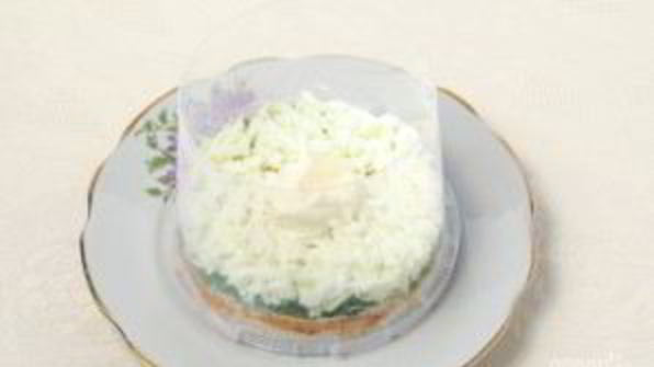 салат мимоза с рисом и сыром