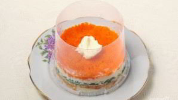 салат мимоза с рисом и сыром