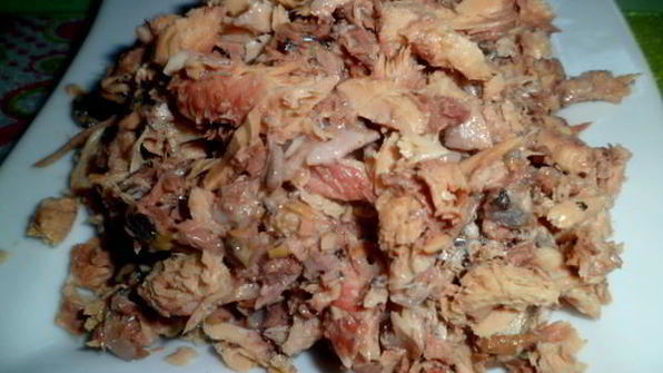 салат-рулет мимоза