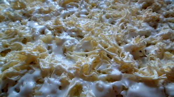 салат-рулет мимоза