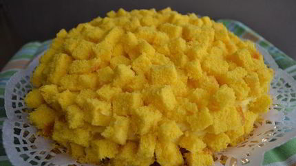 Торт мимоза