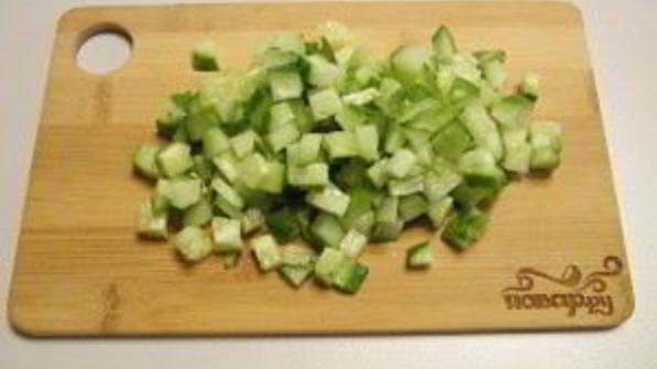 салат морская звезда с крабовыми палочками