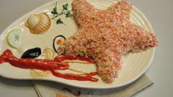 салат морская звезда с крабовыми палочками