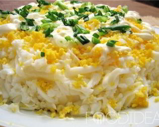 Салат Нежность с курицей