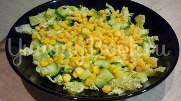 салат нежный цвет