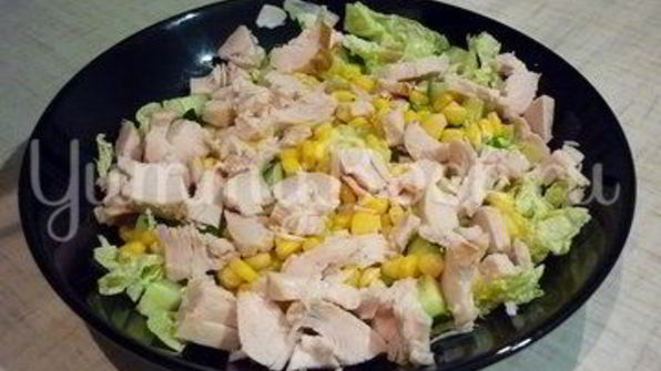 салат нежный цвет