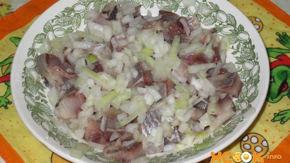 диетическая селедка под шубой