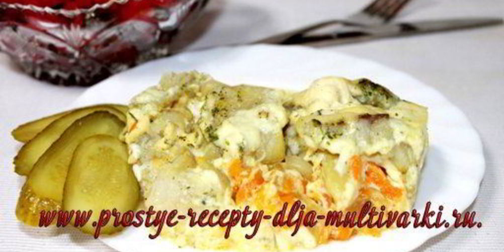 Рецепт филе минтая под шубкой