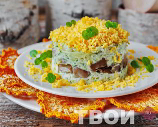 Грибы под шубой