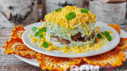 Грибы под шубой