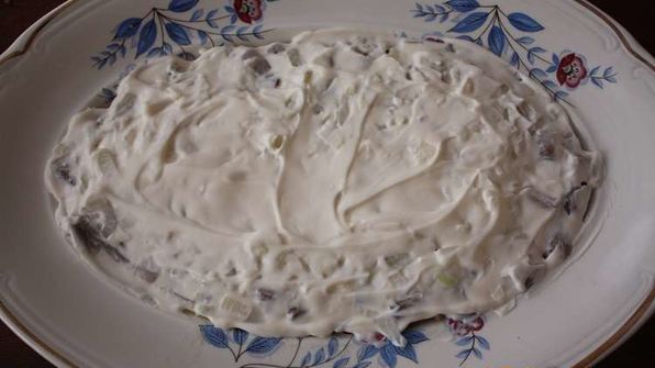 классический салат сельдь под шубой