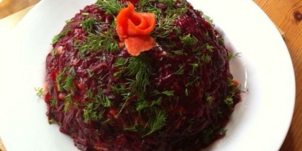 Рецепт красной рыбы под шубой