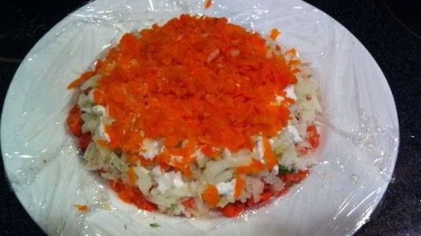 красная рыба под шубой