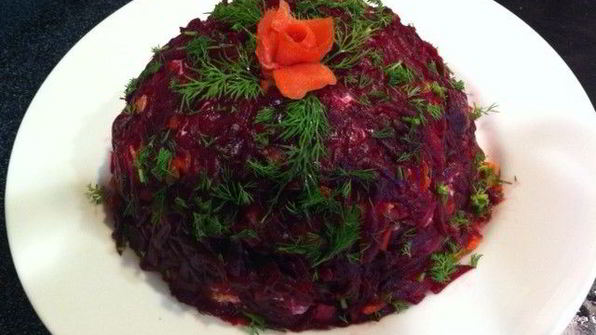 красная рыба под шубой