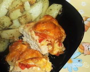 Куриная грудка под шубой в духовке