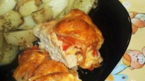 куриная грудка под шубой в духовке