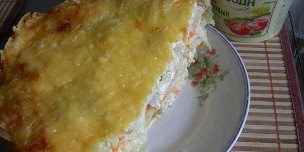 Рецепт куриного филе под шубой с картофелем