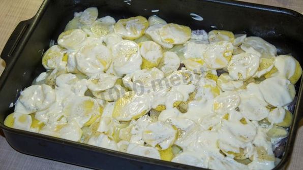 куриные грудки филе под шубой в духовке