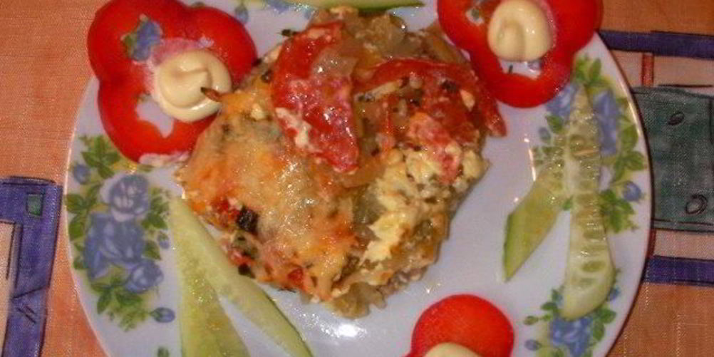 Рецепт мяса свинина с картошкой под шубой