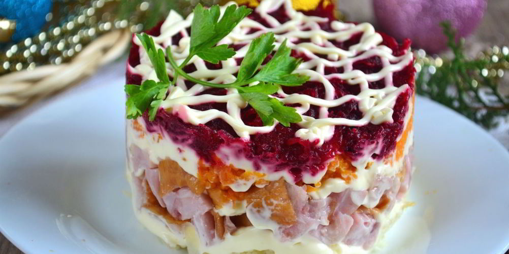 Рецепт петушка под шубой